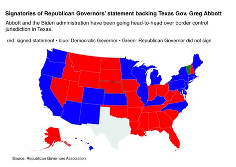 25 states with Republican governors sign letter supporting Texas in ...