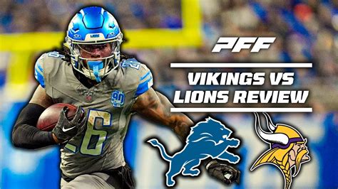 Lions vs. Vikings Week 18 Game Review | PFF - YouTube