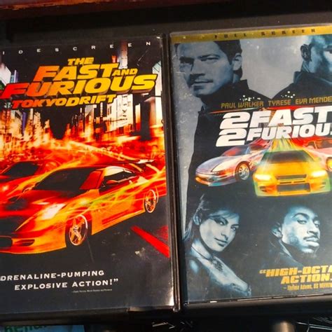 Fast and Furious | Media | The Fast And The Furious Tokyo Drift Dvd 2 Fast 2 Furious Dvd Set ...