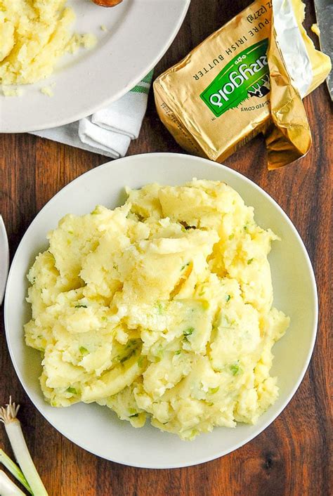 Irish Potato Champ - Traditional Mashed Irish Potatoes