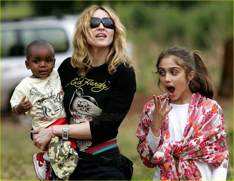 Madonna's Family Portrait: Photo 114741 | Celebrity Babies, David Banda, Lourdes Leon, Madonna ...