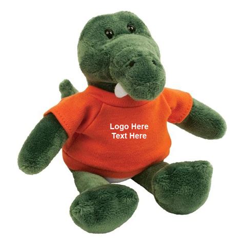 Custom Printed Mascot Plush Gator Toys - Stuffed & Plush Animals - Fun ...