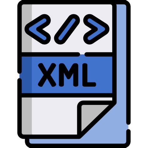 Xml file - Free interface icons