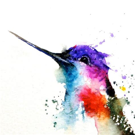 Художни Watercolor Paintings Nature, Watercolor Bird, Original ...