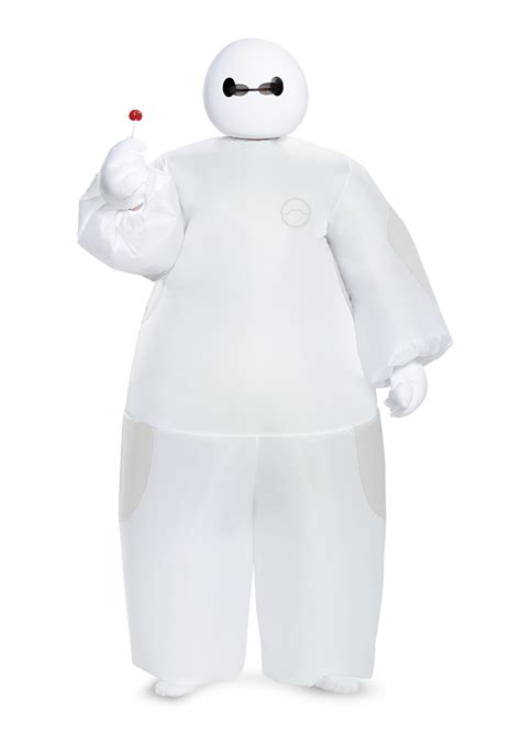 White Big Hero 6 Baymax Inflatable Kid's Costume