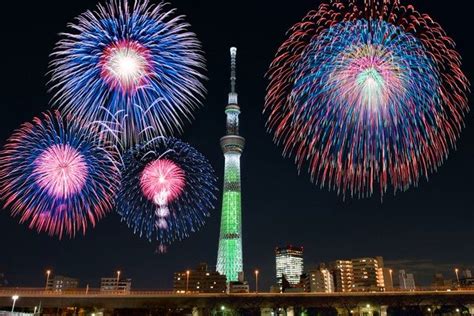 Tokyo Fireworks in Summer Sky | Triplisher Stories