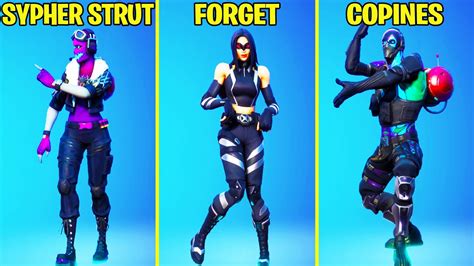 Legendary Fortnite Dances & Emotes With Legendary Skins! (Marvel X-23, Covert Cobalt, Copines ...