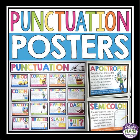 PUNCTUATION POSTERS - prestoplanners.com