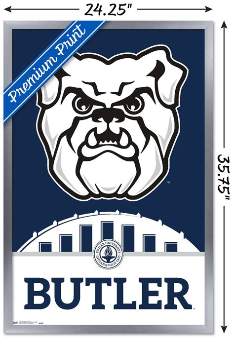 Collegiate - Butler University - Logo Poster | eBay