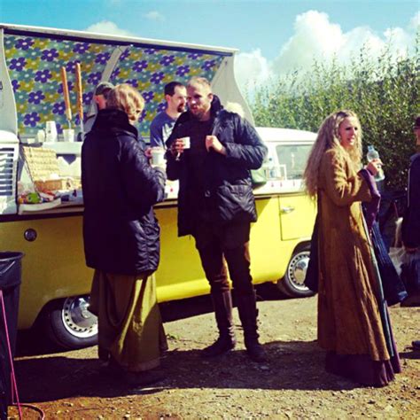 #Vikings behind the scenes. Coffee and vw bliss. #vikings # ...