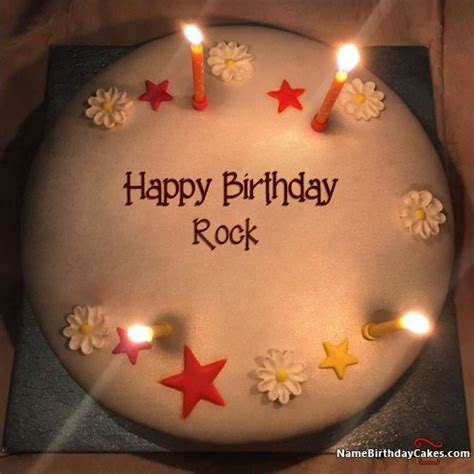 Happy Birthday Rock Cakes, Cards, Wishes