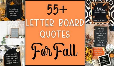 55+ Fall Letter Board Quotes (Cute & Funny Fall Sayings) - DIY With My Guy