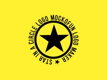Circle Logo Maker - MockoFUN