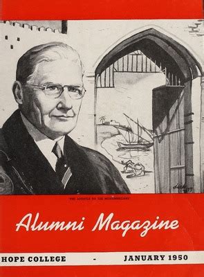 "Hope College Alumni Magazine, Volume 3, Number 1: January 1950" by Alumni Association of Hope ...