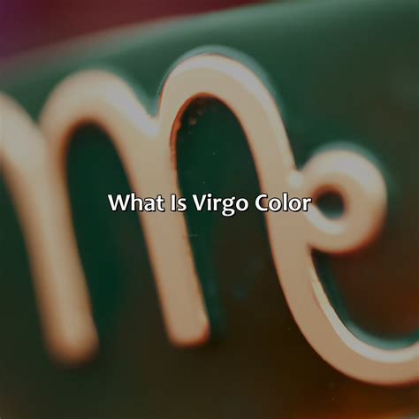 What Is Virgo Color - colorscombo.com