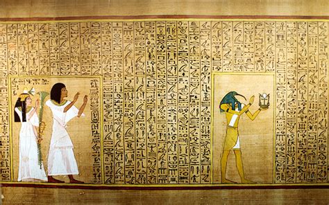 In pictures: the ancient Egyptian Book of the Dead at…