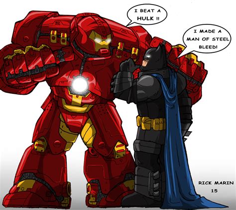 Batman and Ironman by RickMarin on Newgrounds