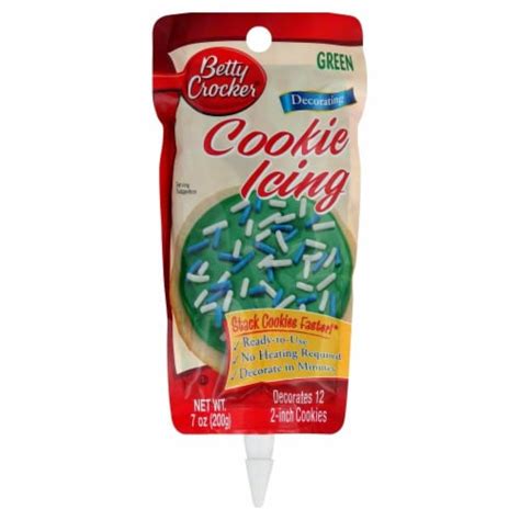 Betty Crocker Cookie Icing, Green, 7 oz (Pack of 16), 16 packs - Kroger