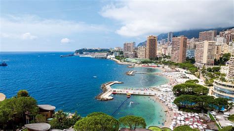 Larvotto Beach, Monaco/Пляж Ларвотто, Монако | Пляж, Монако