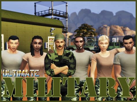 Ultimate Military Career by asiashamecca at Mod The Sims » Sims 4 Updates