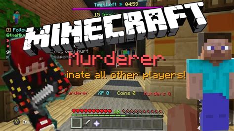 Minecraft - MURDER MYSTERY - YouTube