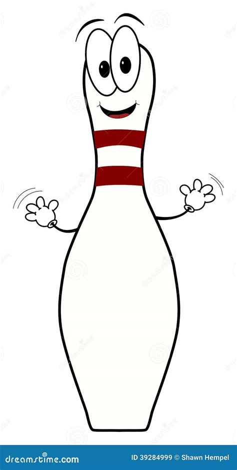 Cartoon Bowling Characters Run With Color Background Royalty-Free Stock Image | CartoonDealer ...