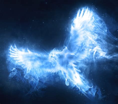 Eagle patronum, wings, patronum, luminos, harry potter, pasare, eagle, fantasy, HD wallpaper ...