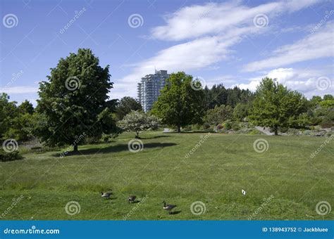 Vancouver Botanical Garden at the University of British Columbia Stock ...