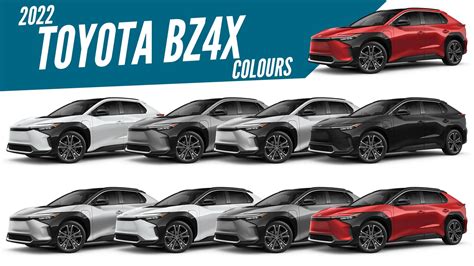 2022 Toyota bZ4X - All Color Options - Images | AUTOBICS