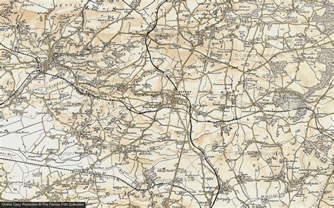 Historic Ordnance Survey Map of Shepton Mallet, 1899