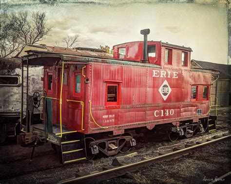 Little Red Caboose Photograph by Louise Reeves - Fine Art America