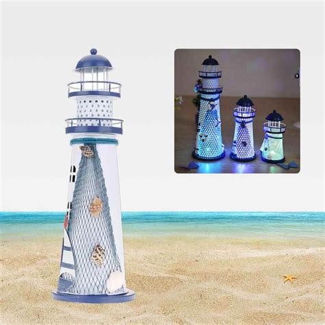 Oceanica LED Lighthouse Lantern Nightlight – Simply Novelty