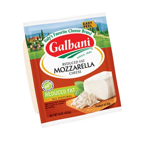 Reduced Fat Mozzarella | Galbani Cheese | Authentic Italian Cheese