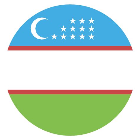 Flag For Uzbekistan Vector SVG Icon - SVG Repo