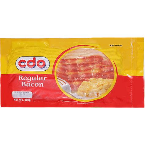 CDO Regular Bacon | 200g | Bacon | Walter Mart