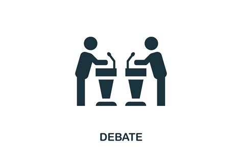 Debate Icon Graphic by aimagenarium · Creative Fabrica