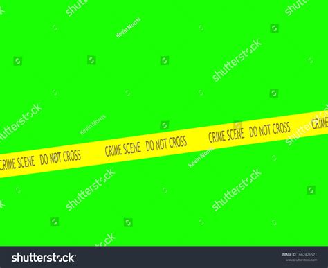 Стоковая фотография 1662426571: Crime Scene Tape Across Green Screen | Shutterstock