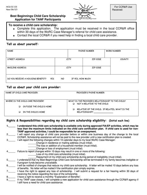 Tanf Application - Fill Online, Printable, Fillable, Blank | pdfFiller