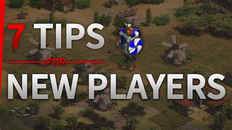 7 New Player Tips For AoE2: Definitive Edition - YouTube