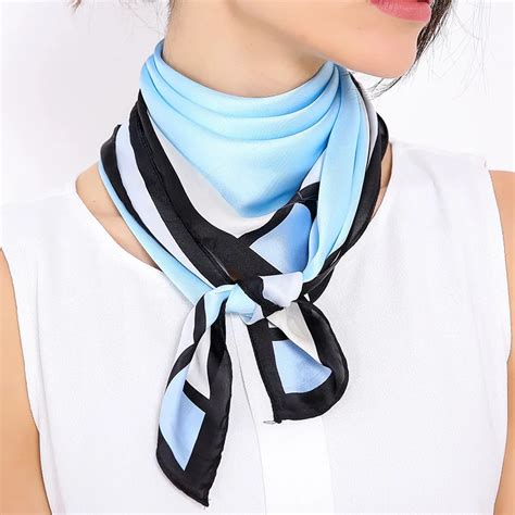 Fashion Horse Scarf Small Square Silk Scarves Print Women Soft Scarf Yarn Kerchief Satin Lady ...