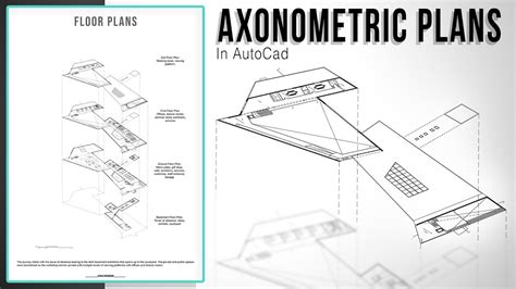 The Easiest Method to Layered Axonometric Plans in AutoCad - Dezign Ark