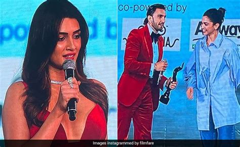 Filmfare Awards 2022: Ranveer Singh And Kriti Sanon Win Best Actor, Actress