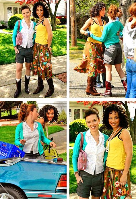 Scarlett Johansson x Alicia Keys - The Nanny Diaries - On Set [2006] | Black widow scarlett ...