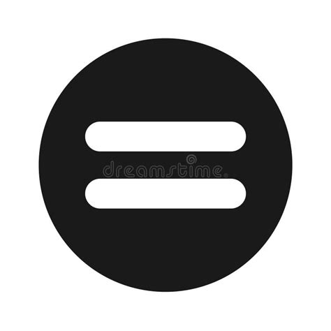 Equal Icon, Equal Icon Vector Illustration â€“ Vector Stock Vector - Illustration of equals ...