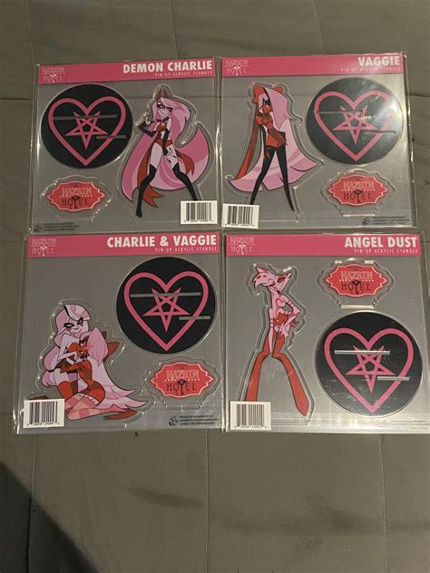 After 2 months my Hazbin Valentines Merch came in. : r/HazbinHotel