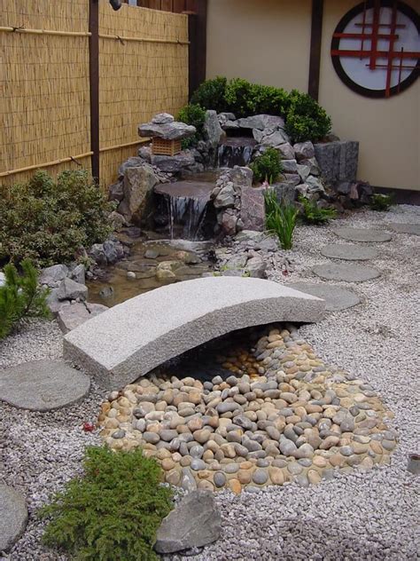 Arched Japanese stone bridge - Build a Japanese Garden UK