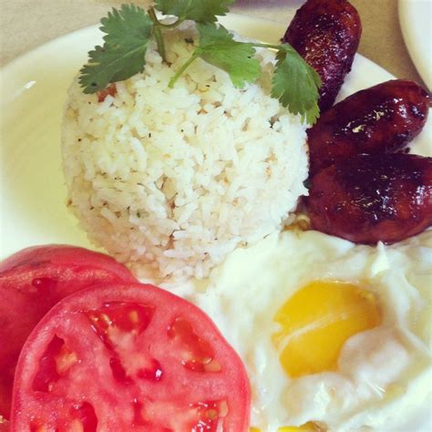 Longsilog. A favorite Filipino breakfast