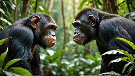 BONOBOS VS CHIMPANZEES - The Differences Between These Great Apes - YouTube