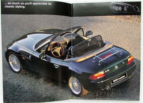 1996 BMW Z3 Roadster Accessories and Lifestyles Sales Brochure