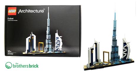 Hands-on with 21052 LEGO Architecture Dubai [Review] | The Brothers Brick | The Brothers Brick